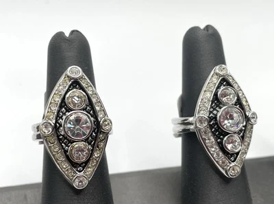 Anillo Lia Sophia Sensacional Talla Impresionantes cristales de 7 cortes nuevos con etiquetas 2 disponibles  Foto 1 de 4