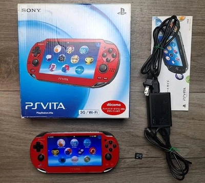 Sony PlayStation PS Vita OLED PCH-1100 Complete In Box - SHIP IN 1-DAY - Image 1 of 4