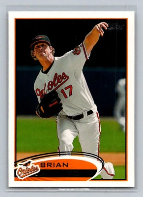 2012 Topps #84a Brian Matusz Baltimore Orioles - Image 1 of 2
