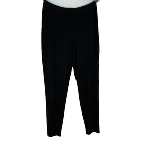 Pantalones Eileen Fisher Negros Elastizados Slinky Estilo Mamá Con Bolsillos Para Mujer Talla XS Informales - Imagen 1 de 15