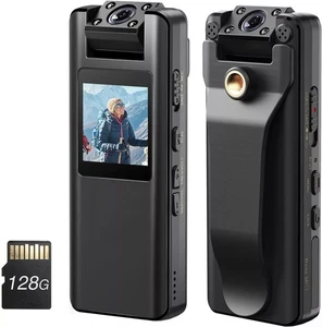 Mini 1080P Body Cam Körperkamera Persönliche Sicherheit Camcorder Nachtsicht DVR - Bild 1 von 11