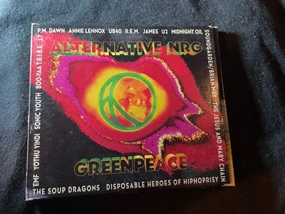 $1 CD ALTERNATIVE NRG GREENPEACE COMP SONIC YOUTH REM U2 MIDNIGHT OIL Foto 1 de 3