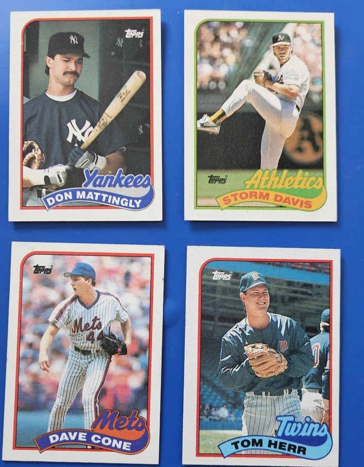 1989 Topps Baseball Cards You Pick to Complete Your Set #'s 401 - 791 - Image 1 of 1
