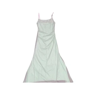 Formal Dress Sage green chiffon style Size Small bridesmaid prom evening - Picture 1 of 3