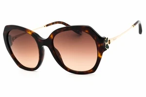 CHOPARD SCH354V 0743 Sunglasses Brown Havana Frame Yellow Lenses 54mm - Picture 1 of 4