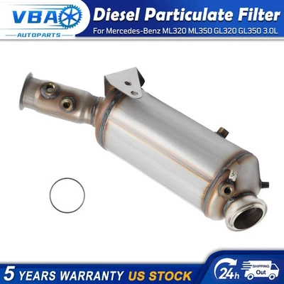 For Mercedes GL320 ML320 ML350 Diesel Particulate Filter DPF Catalytic Converter - Image 1 of 4
