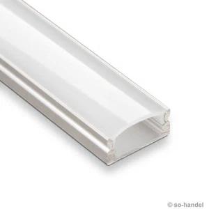5 x SO-Tech LED Profil-22 Aluprofil mit opaler Abdeckung 2 m für LED Streifen - Bild 1 von 1