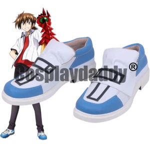 High School DxD BorN Perverted Trio Hyodo Issei Hyoudou Anime Cosplay Shoes S008 - Picture 1 of 4