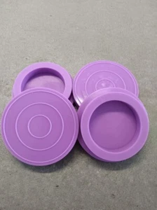 4x Patins Silicone Mauve Pied Flipper - 4x Pinball Purple Silicone Feet - Picture 1 of 1
