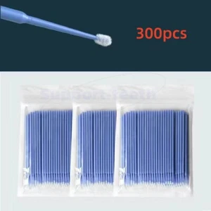 200Pcs Dental Micro Brush Disposable Materials Tooth Applicators Blue MicroBrush - Picture 1 of 4