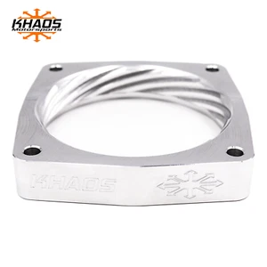 Khaos Motorsports Helix Throttle Body Spacer Dodge Charger/Challenger HEMI 88mm - Picture 1 of 6