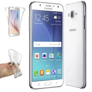 Funda Doble Silicona para SAMSUNG GALAXY J5 (2015) Carcasa Transparente TPU s915 - Imagen 1 de 2