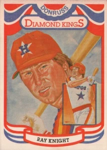 Donruss Baseball #12a 1984 - Ray Knight DK, ERR - Houston Astros 84-063 - Imagen 1 de 2