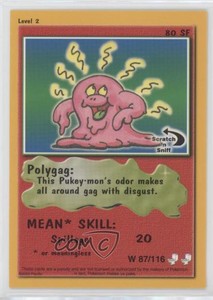 2000 Pukey-Mon Scratch 'n Sniff Polygag #W87 d8k