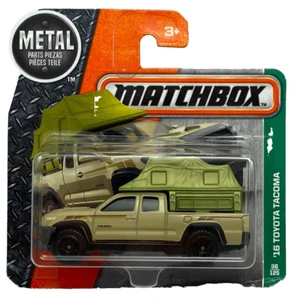 '16 Toyota Tacoma Brown Pickup Matchbox 2017 MB1051 1/64 tarjeta corta DVN25 - Imagen 1 de 2