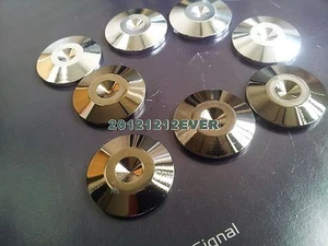 4x Hifi Solid Brass Speaker Spike Stand Base For CD Amp Stand Feet Base - Picture 1 of 7