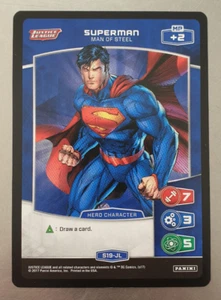 2017 Panini MetaX Justice League Superman TCG Card S19-JL - Picture 1 of 2