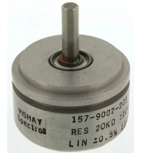 1x 157S203MB9002, Vishay Rotary Potentiometer, 1-Gang Servo Mount, 20k Ohm - Image 1 of 1