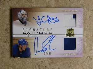 09-10 Upper Deck The Cup Dual Signatures Patches JONAS GUSTAVSSON STALBERG /35 - Picture 1 of 1