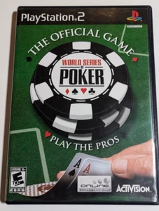 World Series of Poker (Sony PlayStation 2, 2005) Tested Working w/ Manual - Picture 1 of 4