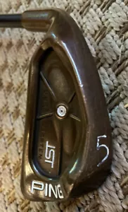 LH Ping ISI BeCu Copper White Dot 5 Iron Ping U44 Graphite Regular 38.5” Sweet! - Picture 1 of 5