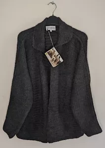 James Meade 100% Baby Alpaca Knitted Open Cardigan Sweater Bnwt - Picture 1 of 10