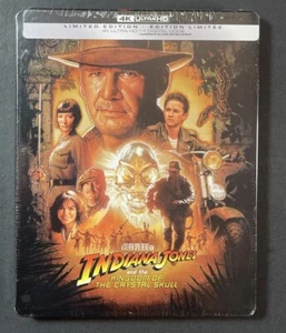 Indiana Jones and the Kingdom of the Crystal Skull [ STEELBOOK ] (4K UHD) NEW - Imagen 1 de 6
