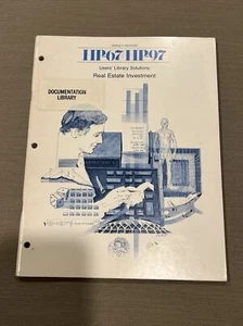 Soluciones de biblioteca de usuario HP-67/HP-97: bienes raíces, usadas - Imagen 1 de 1
