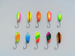 10er Forellenblinker Set, 3g, wie Antem Dohna, Spoon, Japanblinker, Trout Area - Bild 1 von 17