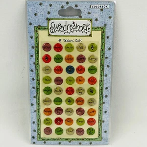 Colorbok Sue Dreamer 45 Seasons Dots Dimensional Page Dots #23725 - Picture 1 of 6