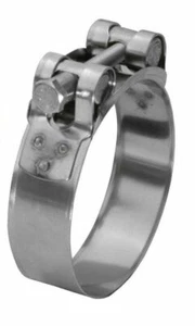Gelenkbolzenschelle Edelstahl V2A Schlauchschelle Bandschelle Rohrschelle - Bild 1 von 7