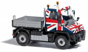 Busch 50928 - 1/87 Mercedes-Benz Unimog U430 " Union Jack " - Nuovo - Foto 1 di 1