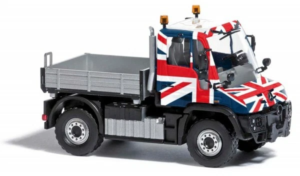 Busch 50928 - 1/87 Mercedes-Benz Unimog U430 " Union Jack " - Nuovo - Immagine 1 di 1