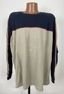 Vintage 90s Faded Glory Shirt Herren XL Perforated Textur Langarm Heavyweight - Bild 1 von 15