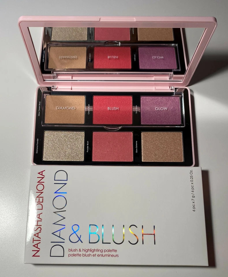 NATASHA DENONA Diamond & Blush - Blush & Highlighting Palette #1 Darya New Boxed - Image 1 of 1