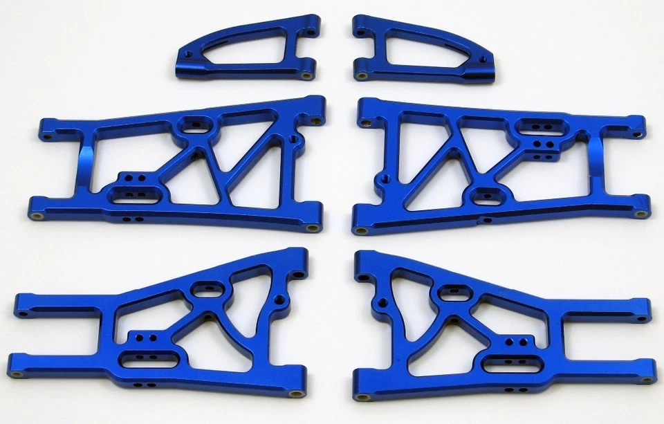 GTB Aluminum Front Rear Lower Suspension Arm Set for Kyosho MP7.5 Inferno GT2 VE - Image 1 of 1