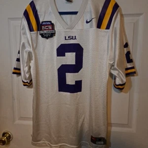 Vintage Justin Jefferson 2012 LSU Trikot BCS National Championship Medium  - Bild 1 von 9