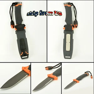 Military Knife Cutting Fixed Blade Camping Hunting Tactical Survival Outdoor NEW - Picture 1 of 23
