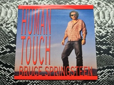 Bruce Springsteen – Human Touch Original 1992 Un-played mint 7" Dutch  Columbia - Image 1 of 4