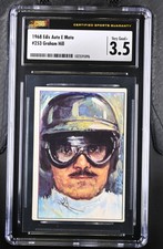 GRAHAM HILL 1968 EDIS AUTO E MOTO CARD NOT PANINI #253 CSG 3.5