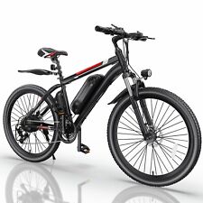 500W Electric Mountain Bike 26" EBike 21Speed Bicycle w/48V LI-Removable Battery