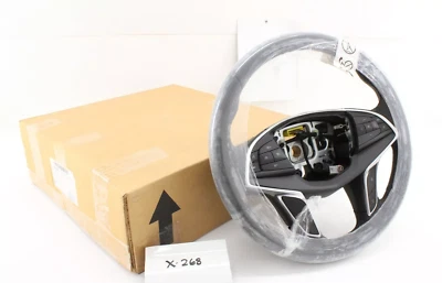 New GM OEM Leather Steering Wheel Cadillac XT5 2017-2021 Black no heat 84214035  - Image 1 of 4