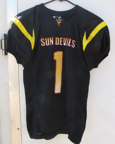 Arizona State Sun Devils Football Jersey size YM #1 Black Cover