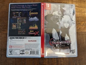 NO GAME - COVER + CASE ONLY - Castlevania Advance Collection - Aria of Sorrow - Picture 1 of 2