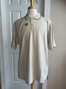 SS SHIRT - IZOD Golf - Polo Style - Light Beige - UPF-15 - Sz XL - NWT - Picture 1 of 7