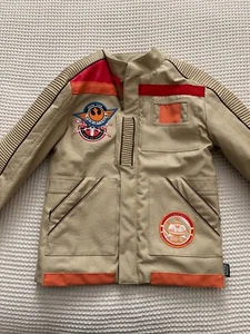 Star Wars Poe/Finn Resistance Bomber Jacket Disney Store Jacket Kids Size 7/8 - Picture 1 of 11