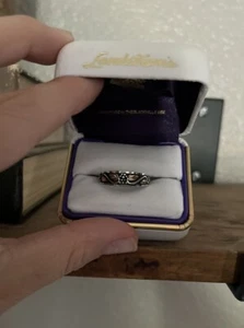 Landstrom's Black Hills Gold 10K Wedding/Anniversary Band Ring Engagement - Picture 1 of 7