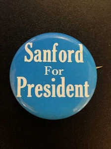 Sanford For President Election Pin Vintage Political Campaign Button - Picture 1 of 3