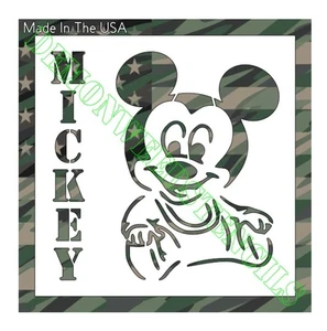 Clear Plastic Stencil - Baby Mickey (SB152) (4", 6" or 8") - Picture 1 of 2