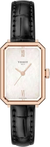 Tissot SRV, Swiss Quartz Watch for Women, Stainless Steel Case, White Mother of - Picture 1 of 7